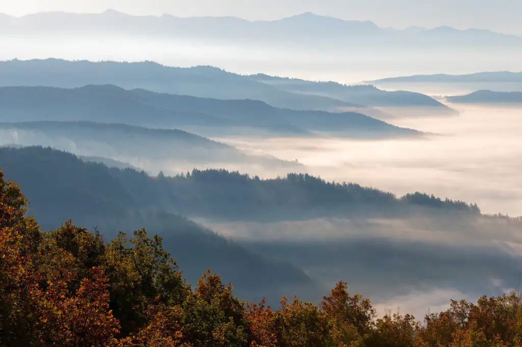 Mountain landscape in Greece