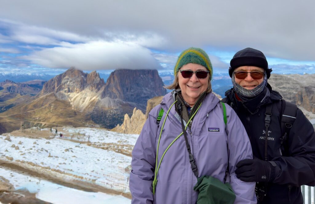 Tim & Kooksie in Dolomites
