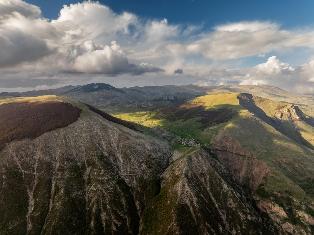 Wild mountains in Bosnia-Herzegovina